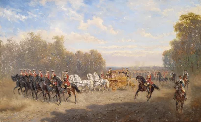 Grande saída imponente